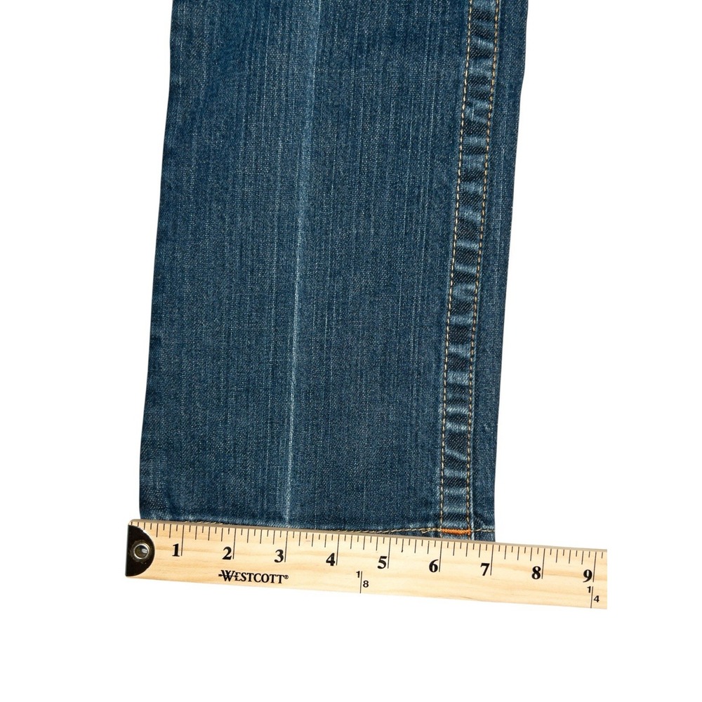 True Religion Billy Straight Jeans Womens Size 27 Western Rodeo School Denim - Picture 9 of 14